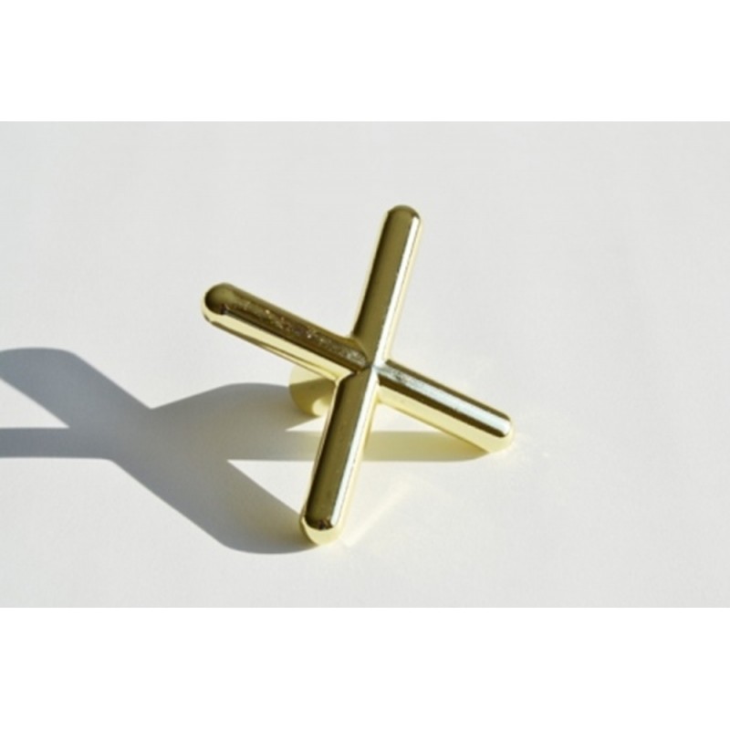 Solid Brass Cross Rest Head